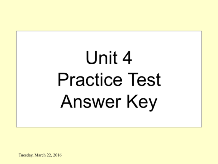 Test core mandatory part 1 answer key