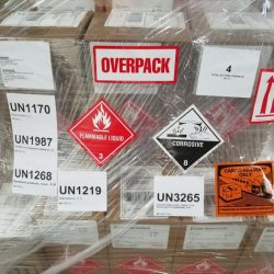 Vas packing hazardous material labeling